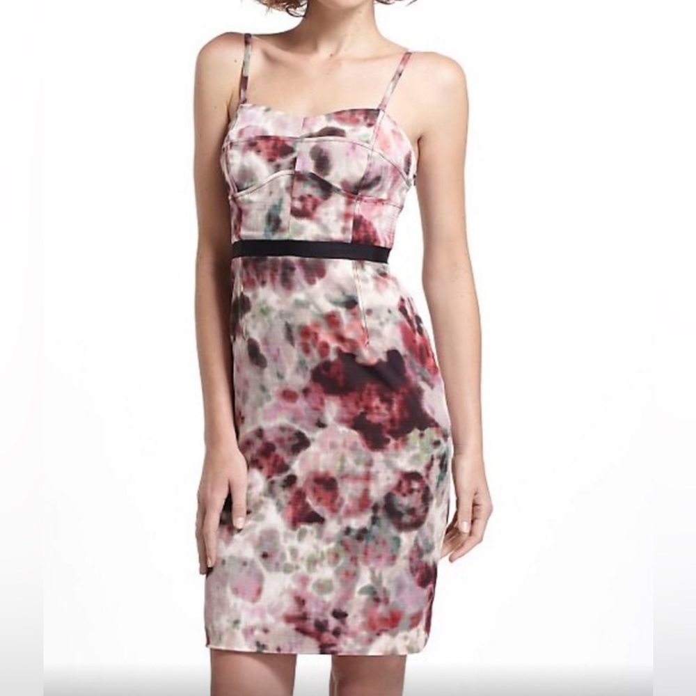 MOULINETTE SEOURS Women's Strapless Hedgerow Corset Sheath Dress 12